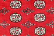 Red Bokhara 5' 7 x 8' 11 - No. 60439 - ALRUG Rug Store
