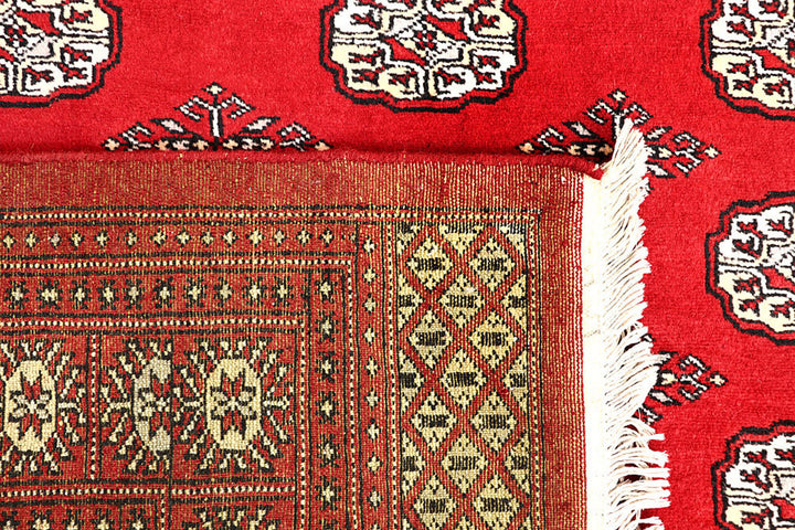 Red Bokhara 5'  7" x 8'  11" - No. QA28279