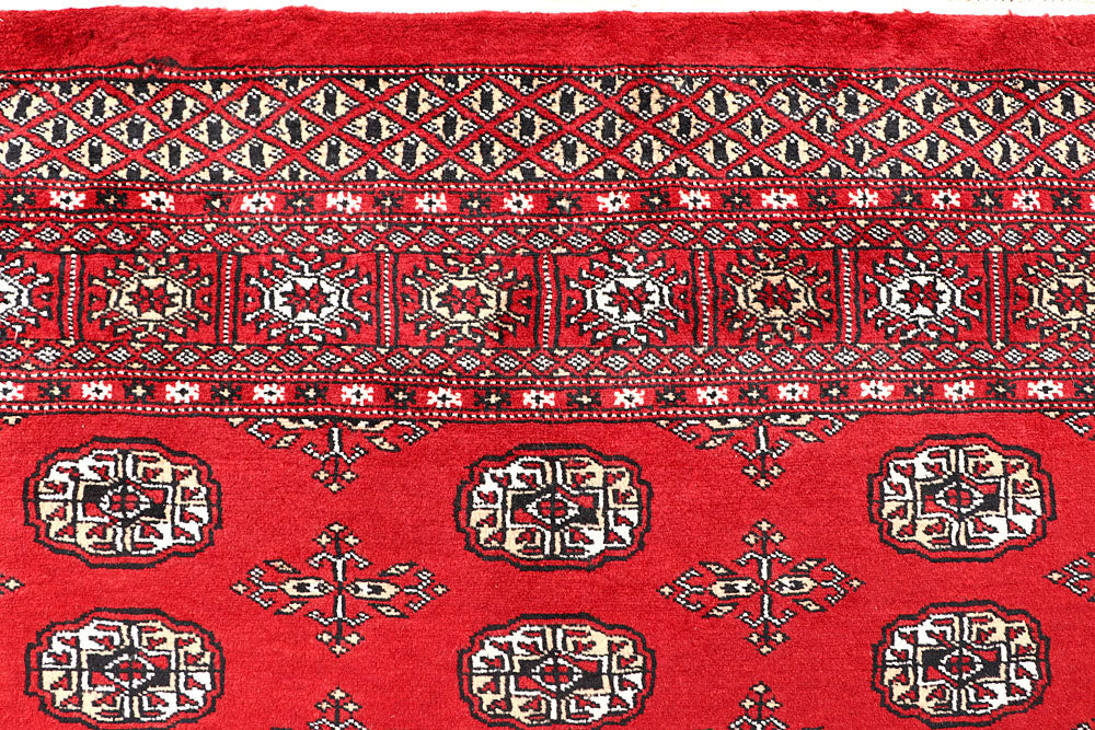 Red Bokhara 5' 6 x 8' - No. 60441 - ALRUG Rug Store