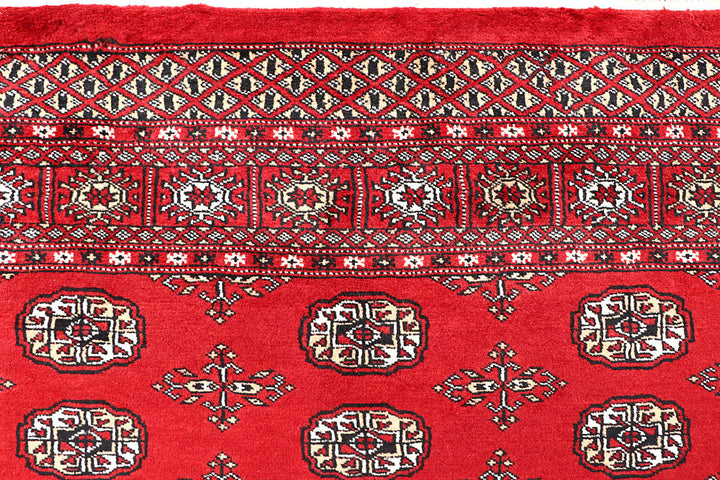 Red Bokhara 5' 6 x 8' - No. 60441 - ALRUG Rug Store