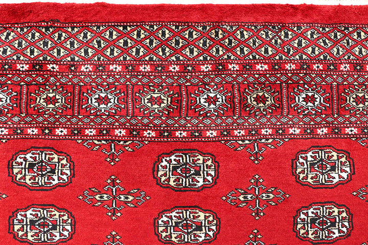Red Bokhara 5'  6" x 8' " - No. QA98186