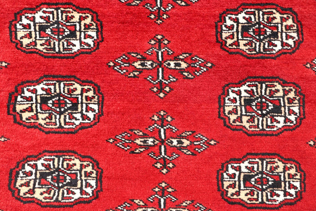 Red Bokhara 5'  6" x 8' " - No. QA98186