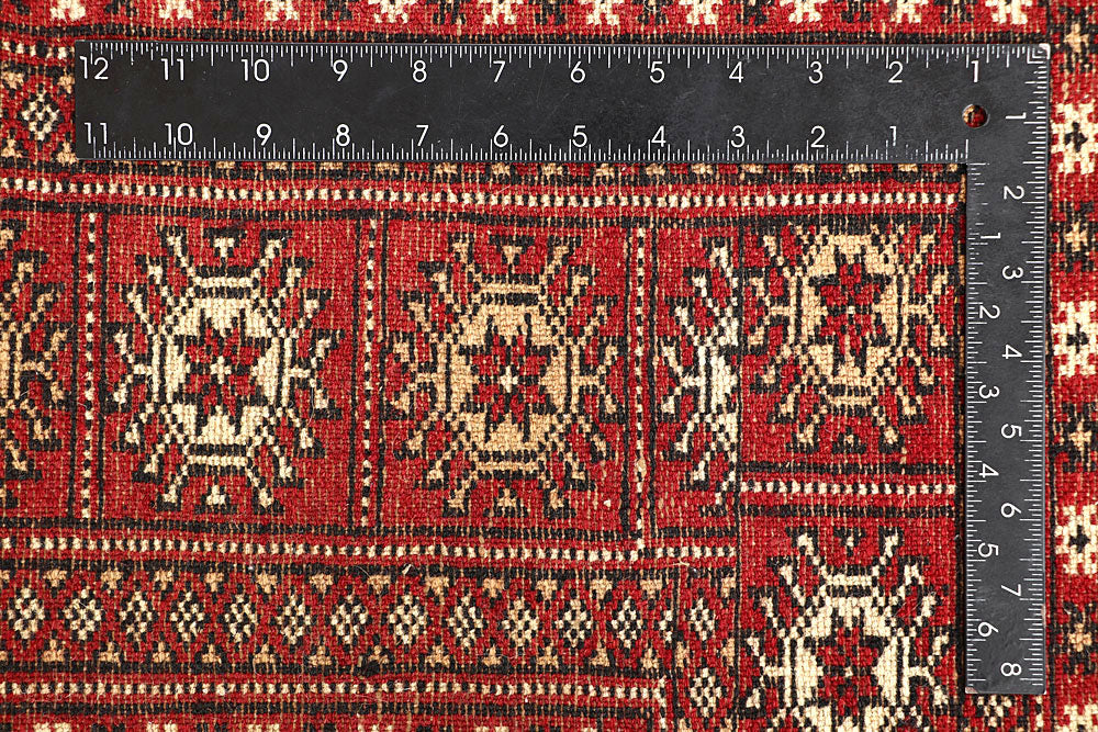 Red Bokhara 5' 6 x 8' - No. 60441 - ALRUG Rug Store