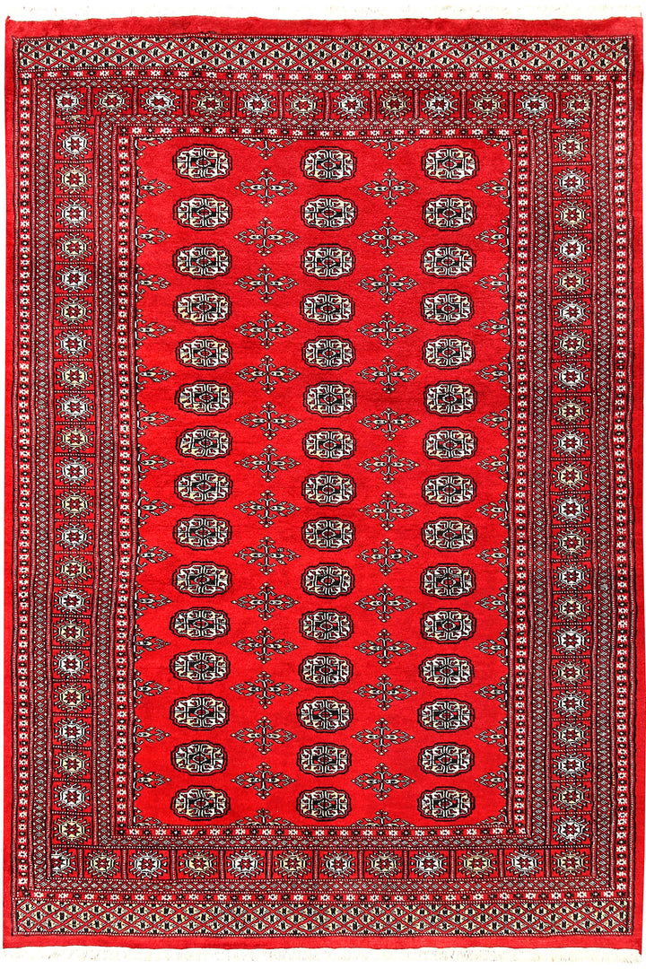 Red Bokhara 5'  6" x 8' " - No. QA98186