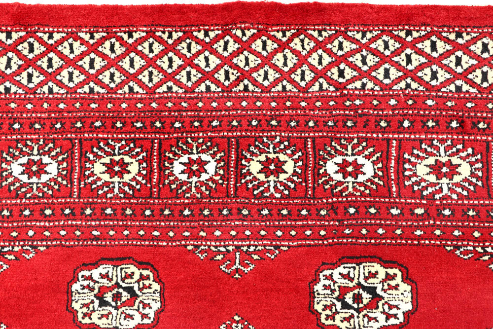 Firebrick Bokhara 5' 6 x 8' 3 - No. 60446 - ALRUG Rug Store