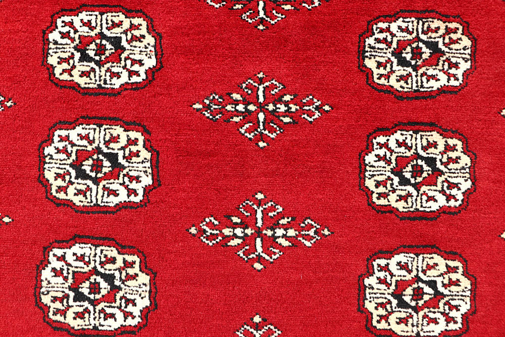 Firebrick Bokhara 5' 6 x 8' 3 - No. 60446 - ALRUG Rug Store
