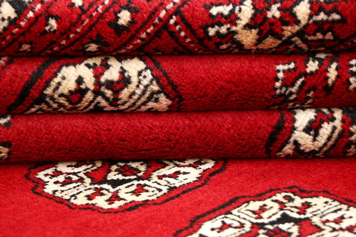 Firebrick Bokhara 5' 6 x 8' 3 - No. 60446 - ALRUG Rug Store