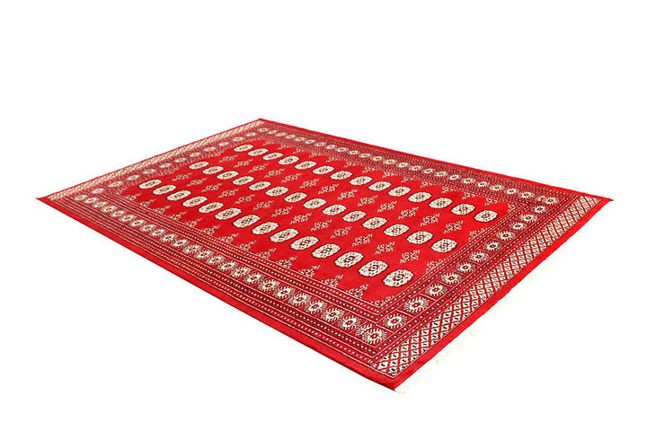 Firebrick Bokhara 5' 6 x 8' 3 - No. 60446 - ALRUG Rug Store