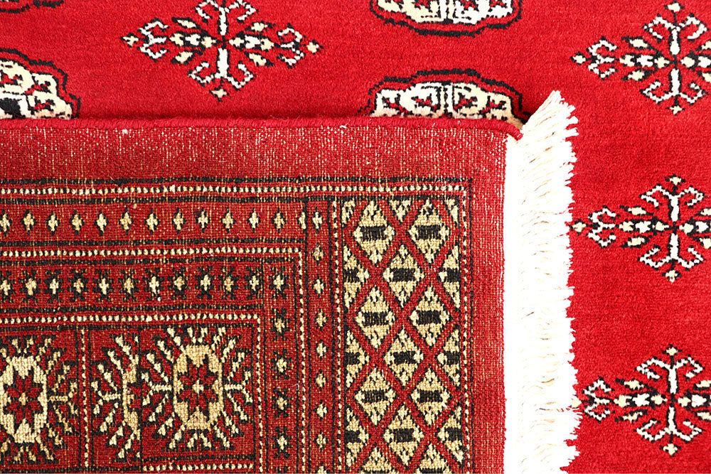 Firebrick Bokhara 5' 6 x 8' 3 - No. 60446 - ALRUG Rug Store