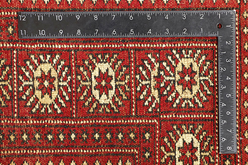 Firebrick Bokhara 5' 6 x 8' 3 - No. 60446 - ALRUG Rug Store