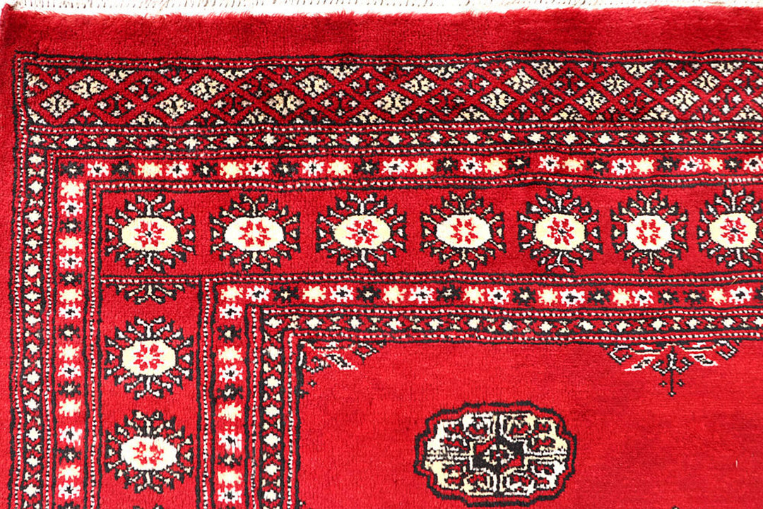 Red Bokhara 5'  7" x 8'  10" - No. QA56012