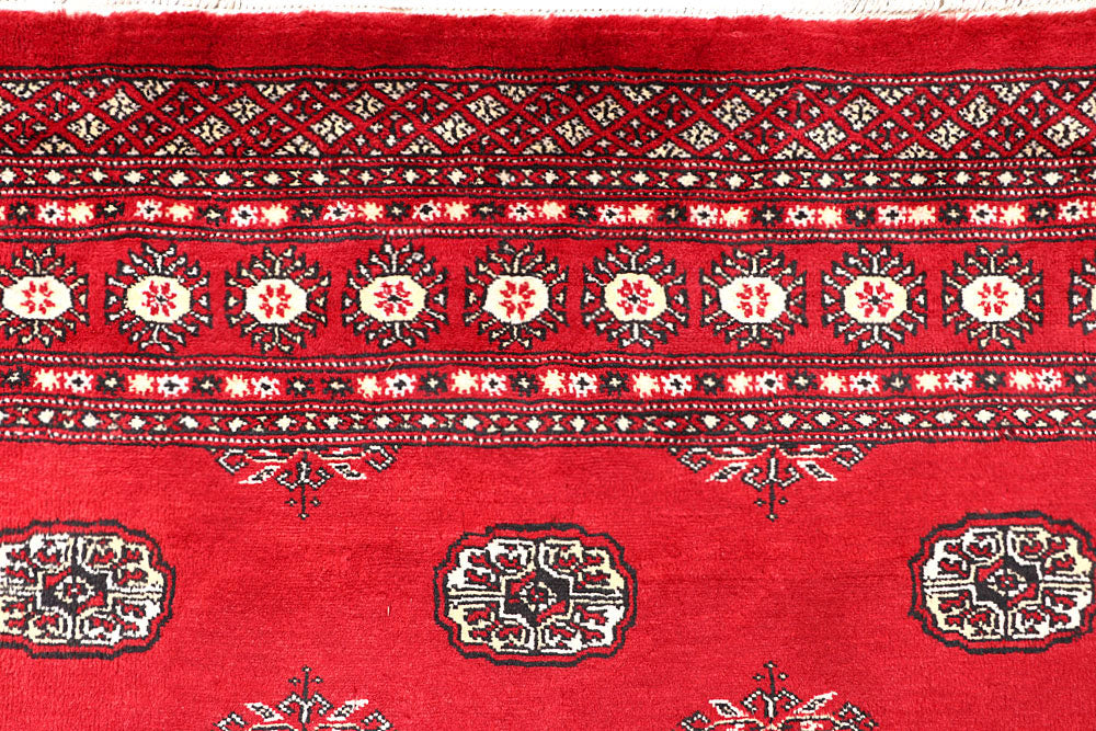 Red Bokhara 5' 7 x 8' 10 - No. 60449 - ALRUG Rug Store