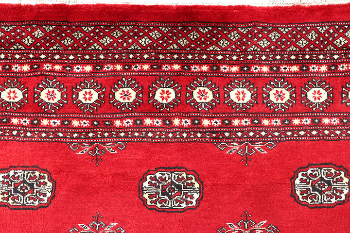 Red Bokhara 5' 7 x 8' 10 - No. 60449 - ALRUG Rug Store