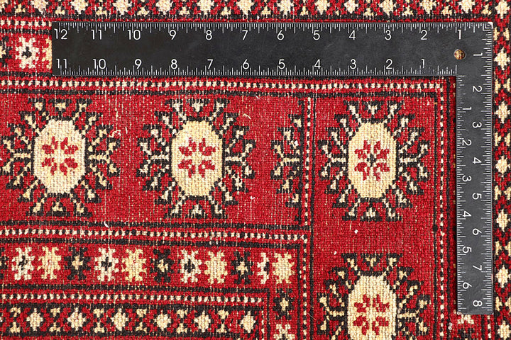 Red Bokhara 5' 7 x 8' 10 - No. 60449 - ALRUG Rug Store
