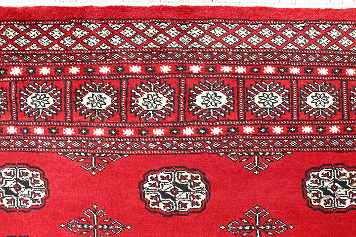 Red Bokhara 5' 9 x 8' 2 - No. 60451 - ALRUG Rug Store