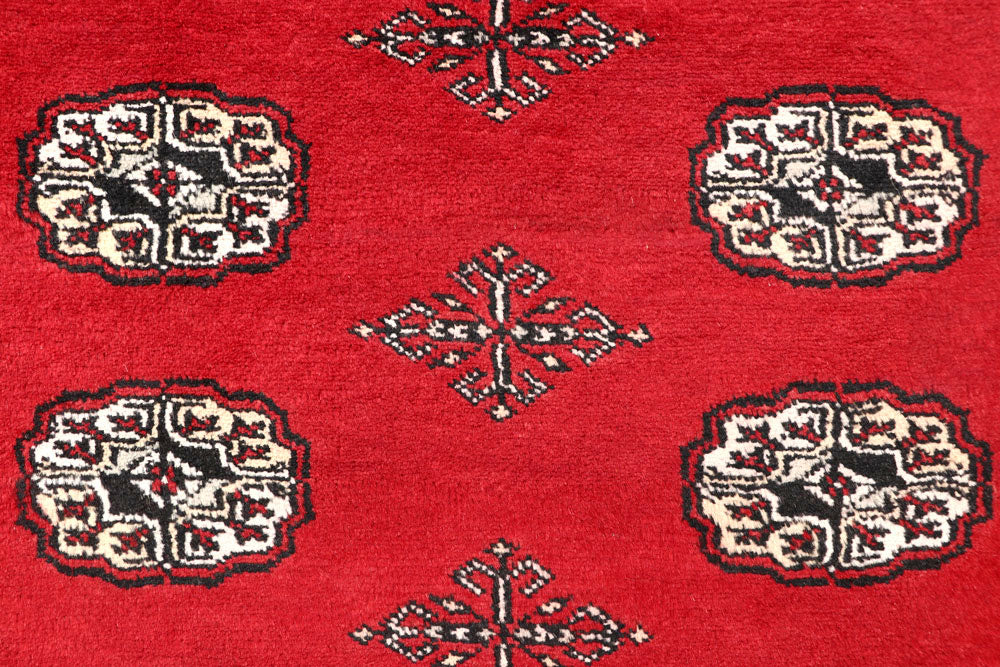Red Bokhara 5' 9 x 8' 2 - No. 60451 - ALRUG Rug Store