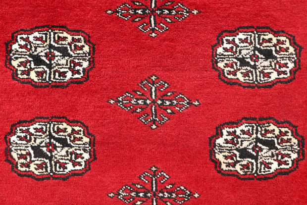 Red Bokhara 5' 9 x 8' 2 - No. 60451 - ALRUG Rug Store