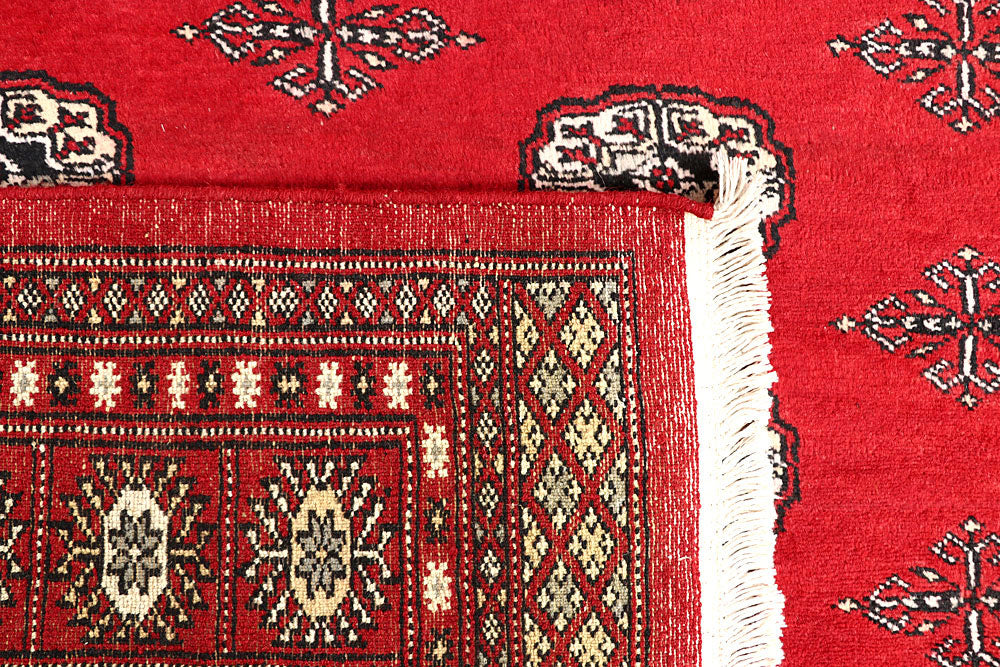 Red Bokhara 5' 9 x 8' 2 - No. 60451 - ALRUG Rug Store