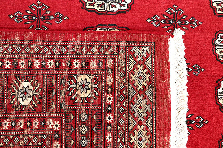 Red Bokhara 5' 6 x 8' 6 - No. 60452 - ALRUG Rug Store
