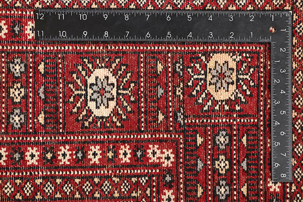 Red Bokhara 5' 6 x 8' 6 - No. 60452 - ALRUG Rug Store