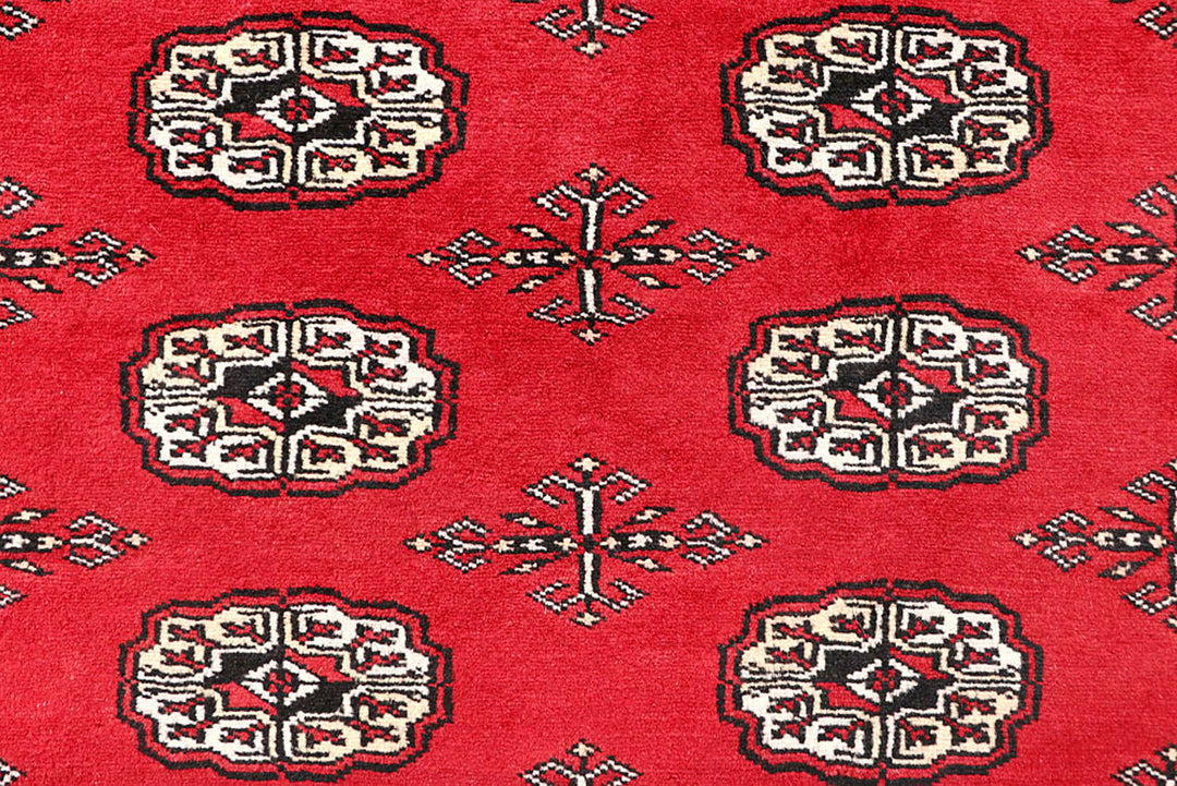 Red Bokhara 5'  6" x 8'  4" - No. QA73765
