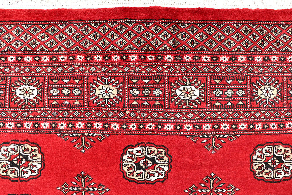 Red Bokhara 5' 7 x 8' 4 - No. 60455 - ALRUG Rug Store