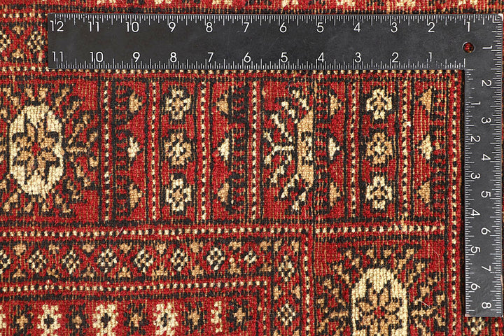 Red Bokhara 5' 7 x 8' 4 - No. 60455 - ALRUG Rug Store