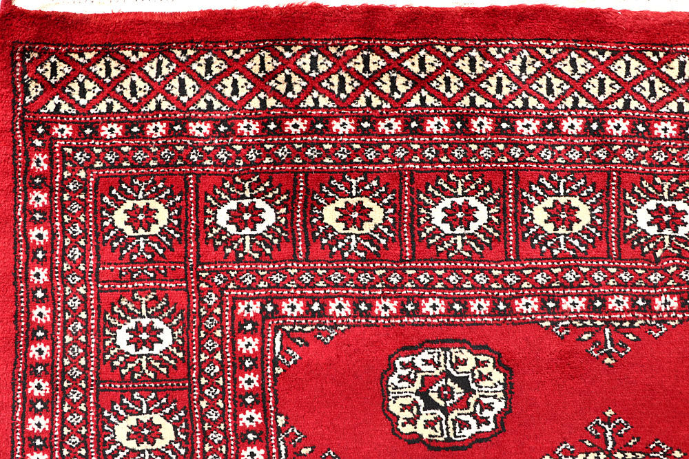 Firebrick Bokhara 5' 6 x 8' 6 - No. 60460 - ALRUG Rug Store