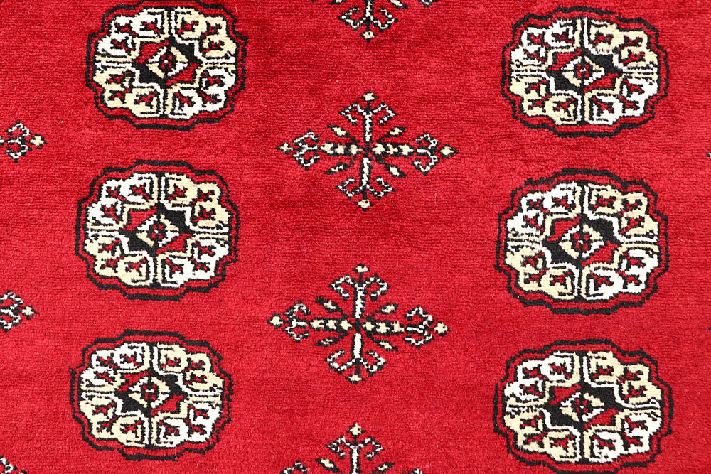 Firebrick Bokhara 5' 6 x 8' 6 - No. 60460 - ALRUG Rug Store