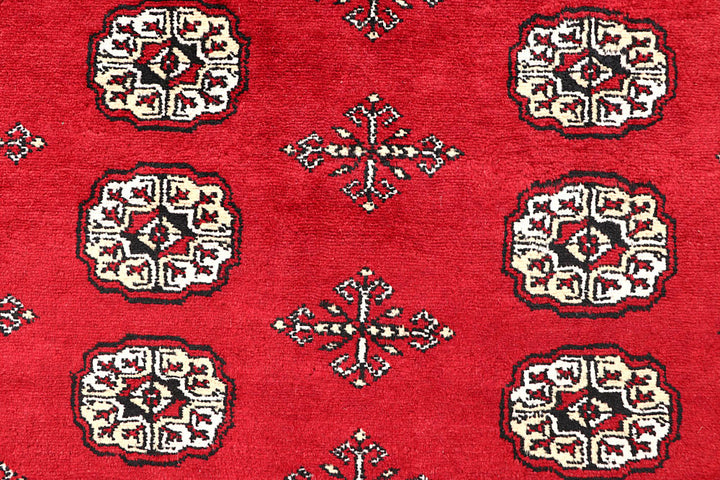 Firebrick Bokhara 5' 6 x 8' 6 - No. 60460 - ALRUG Rug Store
