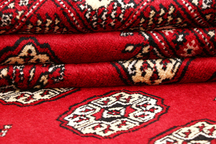 Firebrick Bokhara 5' 6 x 8' 6 - No. 60460 - ALRUG Rug Store