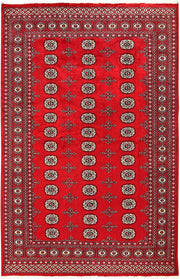 Firebrick Bokhara 5' 6 x 8' 6 - No. 60460 - ALRUG Rug Store