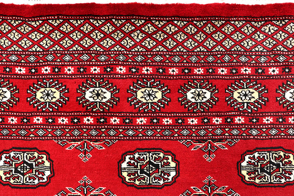 Firebrick Bokhara 5' 6 x 8' 7 - No. 60462 - ALRUG Rug Store