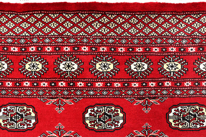 Firebrick Bokhara 5' 6 x 8' 7 - No. 60462 - ALRUG Rug Store