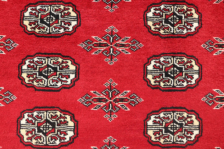 Firebrick Bokhara 5' 6 x 8' 7 - No. 60462 - ALRUG Rug Store