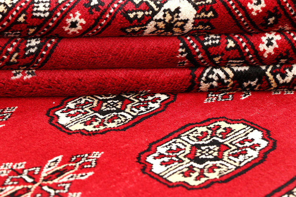 Firebrick Bokhara 5' 6 x 8' 7 - No. 60462 - ALRUG Rug Store