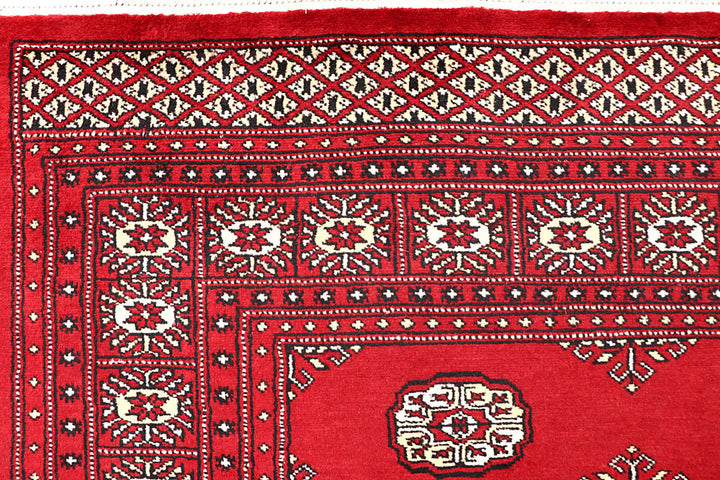 Firebrick Bokhara 5' 7 x 8' 5 - No. 60463 - ALRUG Rug Store