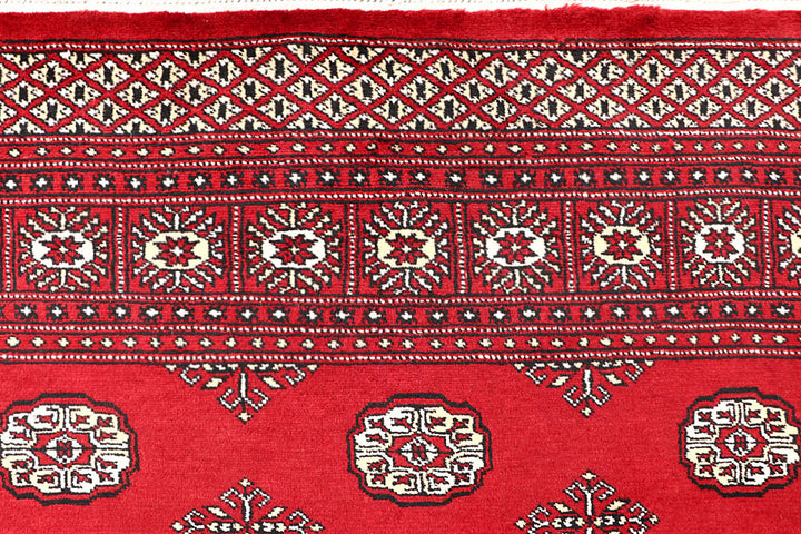 Firebrick Bokhara 5' 7 x 8' 5 - No. 60463 - ALRUG Rug Store