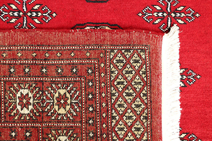 Firebrick Bokhara 5' 7 x 8' 5 - No. 60463 - ALRUG Rug Store