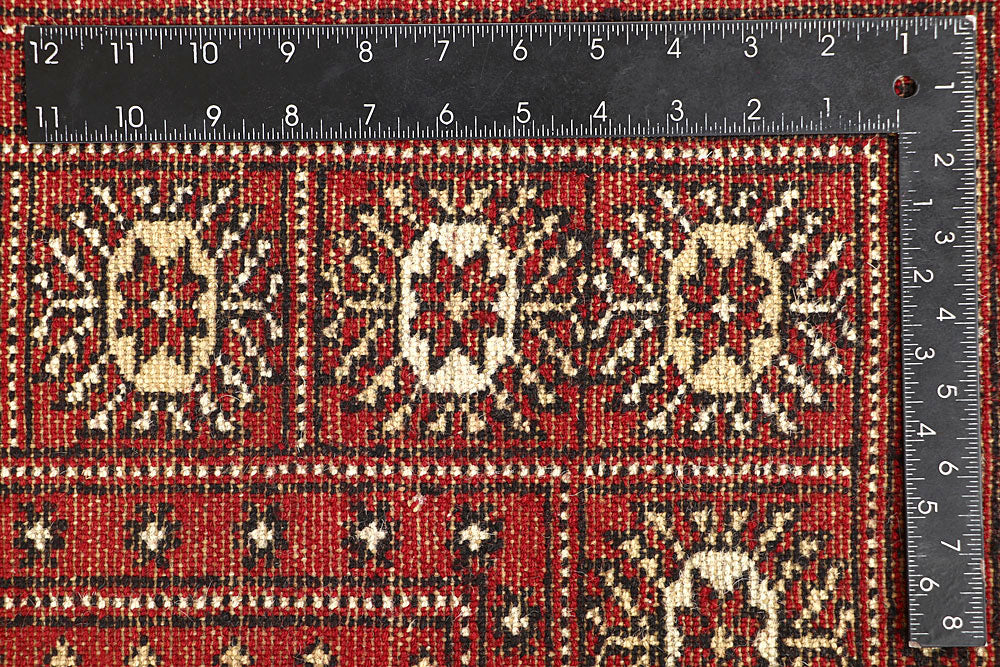 Firebrick Bokhara 5' 7 x 8' 5 - No. 60463 - ALRUG Rug Store