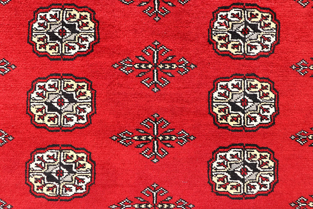 Firebrick Bokhara 5' 7 x 8' 10 - No. 60466 - ALRUG Rug Store
