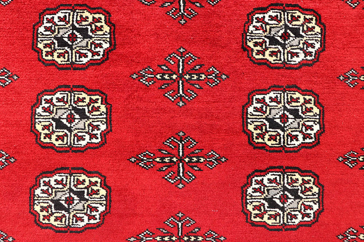 Firebrick Bokhara 5' 7 x 8' 10 - No. 60466 - ALRUG Rug Store