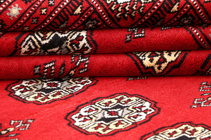 Firebrick Bokhara 5' 7 x 8' 10 - No. 60466 - ALRUG Rug Store