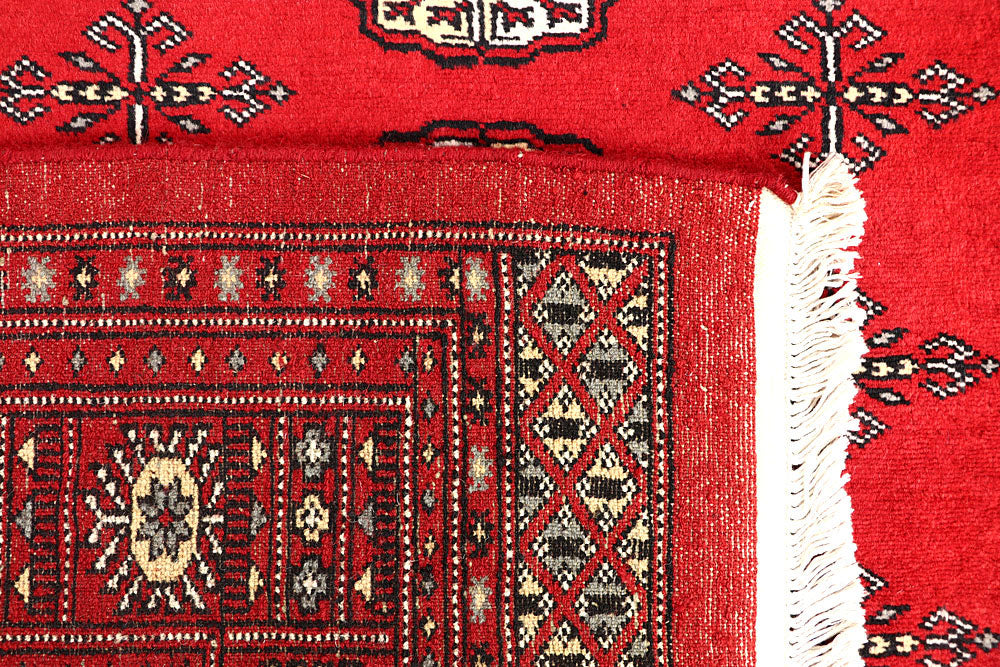 Firebrick Bokhara 5' 7 x 8' 10 - No. 60466 - ALRUG Rug Store