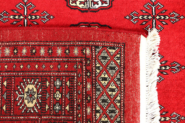 Firebrick Bokhara 5' 7 x 8' 10 - No. 60466 - ALRUG Rug Store