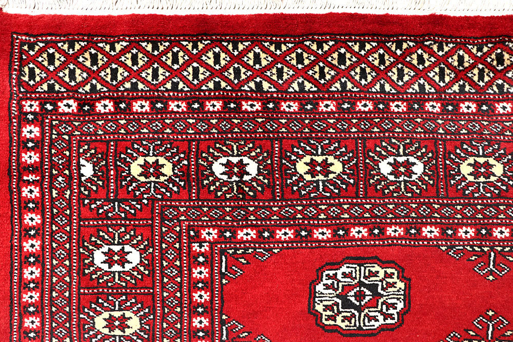 Firebrick Bokhara 5' 8 x 8' 5 - No. 60469 - ALRUG Rug Store