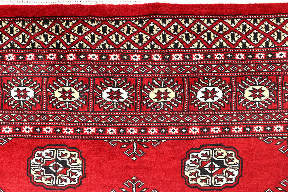 Firebrick Bokhara 5' 8 x 8' 5 - No. 60469 - ALRUG Rug Store
