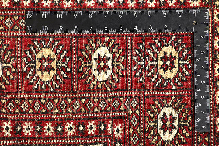 Firebrick Bokhara 5' 8 x 8' 5 - No. 60469 - ALRUG Rug Store