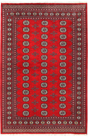 Firebrick Bokhara 5' 8 x 8' 5 - No. 60469 - ALRUG Rug Store