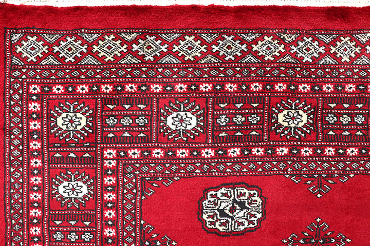 Firebrick Bokhara 5' 6 x 8' 2 - No. 60470 - ALRUG Rug Store